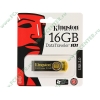 Накопитель USB flash 16ГБ Kingston "DataTraveler 101" DT101Y/16GB, желтый (USB2.0) 