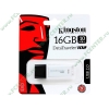 Накопитель USB flash 16ГБ Kingston "DataTraveler 102" DT102/16GB, бело-черный (USB2.0) 