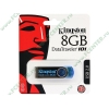 Накопитель USB flash 8ГБ Kingston "DataTraveler 101" DT101C/8GB, голубой (USB2.0) 