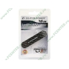 Накопитель USB flash 16ГБ Silicon Power "LuxMini 920 200X" SP016GBUF2920V1X, серебр.-черный (USB2.0) 