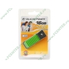 Накопитель USB flash 16ГБ Silicon Power "Touch 610" SP016GBUF2610V1N, зеленый (USB2.0) 