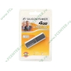 Накопитель USB flash 4ГБ Silicon Power "LuxMini 720" SP004GBUF2720V1B, синий (USB2.0) 