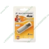 Накопитель USB flash 4ГБ Silicon Power "ULTIMA II" SP004GBUF2M01V1S, серебр. (USB2.0) 