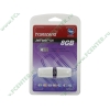 Накопитель USB flash 8ГБ Transcend "JetFlash V20" TS8GJFV20 (USB2.0) 