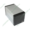Сетевое хранилище данных TRENDnet "TS-S402" для 2x3.5" SATA HDD, серебр.-черный (LAN) 