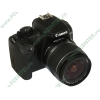 Фотоаппарат Canon "EOS 1000D Kit" (10.1Мп, ЖК 2.5", SD/SDHC), черный + объектив EF-S 18-55 