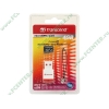 Карта памяти 4ГБ Transcend "TS4GUSDHC6-P3" Micro SecureDigital Card HC Class6 + мини-адаптер USB 