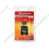 Карта памяти 8ГБ Transcend "TS8GUSDHC6" Micro SecureDigital Card HC Class6 + адаптер 