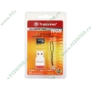 Карта памяти 16ГБ Transcend "TS16GUSDHC2-P3" Micro SecureDigital Card HC Class2 + адаптер USB 