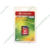 Карта памяти 4ГБ Transcend "TS4GSDHC2" SecureDigital Card HC Class2 