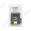 Устройство чтения карт памяти CF/MD/MMC/MMCmicro/SD/SDHC/miniSDHC/microSDHC/MS/M2 Kingston "FCR-HS219/1", внешн., серебр. (USB2.0) (ret)