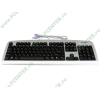 Клавиатура A4Tech "KBS-720", 104кн., чёрно-серебр. (PS/2) (ret)