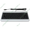 Клавиатура A4Tech "KLS-5", 86+7кн., серебр.-черный (USB) (ret)