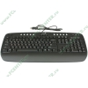 Клавиатура Genius "KB-320e", 104+16кн.+4п.кн., эрг., водостойкая, черный (USB) (ret)