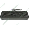 Клавиатура Genius "KB-320e", 104+16кн.+4п.кн., эрг., водостойкая, черный (PS/2) (ret)