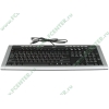 Клавиатура Genius "Slim Star", 104+12кн., серебр.-черный (USB) (ret)