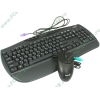 Комплект клавиатура + мышь Genius "KB C210", эрг., черный (PS/2) (ret)