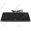 Клавиатура Logitech "Compact Keyboard K300", 100+2кн., подсветка, черный (USB) (ret)