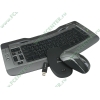 Клавиатура Microsoft "Wireless Entertainment Desktop 7000" 69Z-00018, 84+21кн., беспров., эрг. + мышь "Wireless Laser Mouse 8000" беспров. (USB, Bluetooth) (ret)