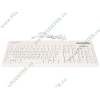 Клавиатура Samsung "Pleomax Multimedia Keyboard K-300W", 104+8кн., белый (USB) (ret)
