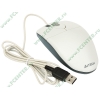 "Мышь" A4Tech "OP-620D" оптич., 3кн.+скр., белый (USB) (ret)