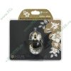"Мышь" A4Tech "G-Cube Mini G-Laser Mouse GMLA-206SS" лазерн., 3кн.+скр., черный, с рисунком (USB) + коврик (ret)