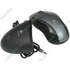 "Мышь" Logitech "LX6 Cordless Optical Mouse" оптич., беспров., 2кн.+скр., черно-серебр. (PS/2, USB) (ret)
