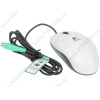 "Мышь" Logitech "M-SBF96" 953686-1600 original оптич., 2кн.+скр., бело-черный (PS/2) (oem)