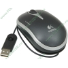 "Мышь" Logitech "NX50 Notebook Laser Mouse" лазерн., 2кн.+скр., черно-серебр. (USB) (oem)
