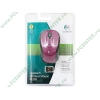 "Мышь" Logitech "Wireless Mouse M305" 910-001641, оптич., беспров., 2кн.+скр., фиолетово-черный (USB) (ret)