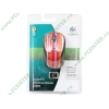 "Мышь" Logitech "Wireless Mouse M305" 910-001642, оптич., беспров., 2кн.+скр., красно-черный, с рисунком (USB) (ret)