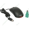 "Мышь" Microsoft "Wheel Mouse Optical" оптич., 2кн.+скр., черный (PS/2, USB) (oem)