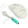 "Мышь" Samsung "Pleomax SPM-710W" оптич., 2кн.+скр., белый (PS/2) (ret)