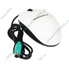 "Мышь" Samsung "Pleomax SPM-900W" оптич., 2кн.+скр., бело-черный (PS/2) (ret)