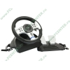 Руль Saitek "4-in-1 Vibration Wheel" PW21 с педалями, для PC/Xbox/PlayStation 2/3 (USB) 