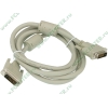 Кабель DVI-D Dual Link Gembird "CC-DVI2-6", с ферритовыми кольцами (1.8м) 