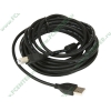 Кабель USB2.0 соединительный USB A-B Gembird "CCF-USB2-AMBM-15" (4.5м) 