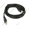Кабель USB2.0 соединительный USB A-B Gembird "CCF-USB2-AMBM-6" (1.8м) 