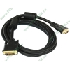 Кабель DVI-D Dual Link Konoos "KC-DVI2-3", с позолоченными контактами, с ферритовыми кольцами (3.0м) (ret)
