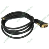 Кабель-переходник DVI-D Single Link<->HDMI Konoos "KC-HDMI-DVI-1.8", с позолоченными контактами (1.8м) 