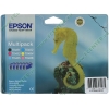 Комплект картриджей Epson C13T04874010 (голубой, пурпурный, желтый, черный, светло-голубой, светло-пурпурный) для Stylus Photo R200/R220/R300/R320/R340/RX500/RX600/RX620/RX640 