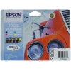 Комплект картриджей Epson "T0635" C13T06354A10 (черный, голубой, желтый, пурпурный) для Stylus C67/C87/CX3700/CX4100/CX4700 