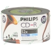 Диск CD-R 700МБ 52x Philips "CDR80D52V" (50шт./уп.) (oem)