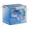 Диск DVD-R 4.7ГБ 16x TDK "DVD-R47SCED20" Slim (20шт./уп.) 