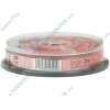 Диск DVD-RW 4.7ГБ 4x TDK "DVD-RW47CBNEC10" пласт.коробка, на шпинделе (10шт./уп.) 