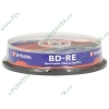 Диск BD-RE 25ГБ 2x Verbatim 43694 пласт.коробка, на шпинделе (10шт./уп.) 
