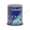 Диск CD-R 700МБ 52x Verbatim 43411 80min пласт.коробка, на шпинделе (100шт./уп.) 