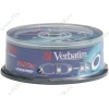 Диск CD-R 700МБ 52x Verbatim 43432 80min пласт.коробка, на шпинделе (25шт./уп.) 