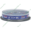 Диск CD-R 700МБ 52x Verbatim 43437 80min пласт.коробка, на шпинделе (10шт./уп.) 