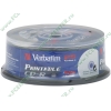 Диск CD-R 700МБ 52x Verbatim 43439 80min SuperAzo Photo Printable пласт.коробка, на шпинделе (25шт./уп.) 